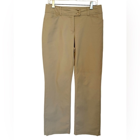 Dahlia Dress Pants Khaki Ladies  8 - Picture 1 of 12